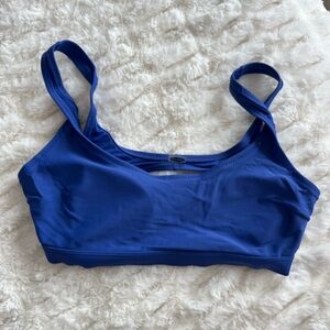 Women's Blue Bikini top